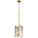 Mini Chandeliers Glass Shade by Visual Comfort Signature ( 268 | S 5910HAB-CG Malik ) 