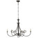 Mid. Chandeliers Candle by Visual Comfort Signature ( 268 | SC 5005BZ Double Twist ) 