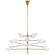 Large Chandeliers Metal Shade by Visual Comfort Signature ( 268 | ARN 5503HAB-WHT Graphic ) 