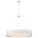 Mid. Chandeliers Drum Shade by Visual Comfort Signature ( 268 | SK 5207PW-FA Leslie ) 