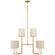 Mid. Chandeliers Candle by Visual Comfort Signature ( 268 | BBL 5083G-CW Go Lightly ) 