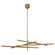 Large Chandeliers Geometric/Linear by Visual Comfort Signature ( 268 | KW 5589AB-ECG Rousseau ) 