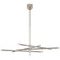 Large Chandeliers Geometric/Linear by Visual Comfort Signature ( 268 | KW 5589PN-CG Rousseau ) 