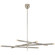 Large Chandeliers Geometric/Linear by Visual Comfort Signature ( 268 | KW 5589PN-ECG Rousseau ) 