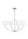 Mid. Chandeliers Drum Shade by Visual Comfort Studio ( 454 | KSC1034PN Sawyer ) 