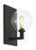 Sconces Single Glass by Visual Comfort Modern ( 182 | 700WSGMBSCB-LED927 Gambit ) 