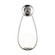 Sconces Single Glass by Visual Comfort Studio ( 454 | AEW1011PN Galassia ) 