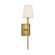 Sconces Single Candle by Visual Comfort Studio ( 454 | AW1051BBS Baxley ) 