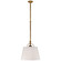 Pendants Drum Shade by Visual Comfort Signature ( 268 | CHC 5101AB-L Sloane ) 