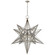 Pendants Starburst by Visual Comfort Signature ( 268 | CHC 5213BSL-AM Moravian Star ) 