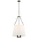 Pendants Fabric Shade by Visual Comfort Signature ( 268 | SP 5020BZ-L Dalston ) 