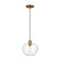 Pendants Glass Down by Visual Comfort Studio ( 454 | TP1211BBS Mela ) 