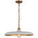 Pendants Metal Shade by Visual Comfort Signature ( 268 | TOB 5115HAB-PW Piatto ) 