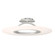 Semi-Flush Mts. Ring Shade/Halo by W.A.C. Lighting ( 34 | FM-21728-AL Elektron ) 