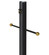 Exterior Posts by Wave Lighting ( 301 | 293-320-BK ) 