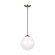 Mini Pendants Cable by Visual Comfort Studio ( 454 | 6020-848 Leo - Hanging Globe ) 