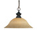 Pendants Glass Down by Z-Lite ( 224 | 100701OB-GM16 Pendant Lights ) 