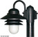 Exterior Post/Pier Head by Wave Lighting ( 301 | S75TL-1-BK Nautical ) 