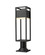 Exterior Post/Pier Head by Z-Lite ( 224 | 585PHMR-533PM-BK-LED Barwick ) 