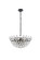 Pendants Bowl Style by Elegant Lighting ( 173 | 1104D20BK Emilia ) 