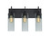 Bathroom Fixtures Three Lights by Besa ( 74 | 3WG-JUNI10BL-EDIL-BK Juni ) 