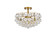 Semi-Flush Mts. Empire/Basket by Elegant Lighting ( 173 | 1107F16BR Savannah ) 