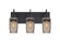 Bathroom Fixtures Five+Lights by Besa ( 74 | 3WG-MILO4SM-EDIL-BK Milo ) 
