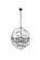Mid. Chandeliers Sphere by Elegant Lighting ( 173 | 1130D32DB-SS/RC Geneva ) 