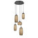 Pendants Multi-port/Cascade by Hammerton Studio ( 404 | CHB0091-05-MB-B-C01-L3 Vessel ) 