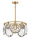 Mid. Chandeliers Glass Down by Fredrick Ramond ( 138 | FR31263HBR Nala ) 