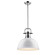 Pendants Metal Shade by Golden ( 62 | 3604-L CH-WH Duncan ) 