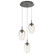 Mini Pendants 3 Light Cluster by Hammerton Studio ( 404 | CHB0067-03-GP-FA-C01-L3 Meteo ) 
