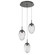 Mini Pendants 3 Light Cluster by Hammerton Studio ( 404 | CHB0067-03-GP-FC-C01-L1 Meteo ) 