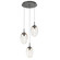Mini Pendants 3 Light Cluster by Hammerton Studio ( 404 | CHB0067-03-GP-ZA-C01-L1 Meteo ) 