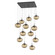 Pendants Multi-port/Cascade by Hammerton Studio ( 404 | CHB0064-12-GP-B-C01-E2 Nebula ) 