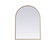 Mirrors Oval/Round by Elegant Lighting ( 173 | MR1A2736BRS Ayra ) 