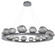 Large Chandeliers Ring/Halo by Hammerton Studio ( 404 | CHB0089-0D-GM-S-CA1-L1 Mesa ) 