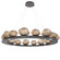 Large Chandeliers Ring/Halo by Hammerton Studio ( 404 | CHB0089-0D-GP-B-CA1-L1 Mesa ) 