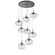 Pendants Multi-port/Cascade by Hammerton Studio ( 404 | CHB0068-08-GP-GC-C01-L1 Nebula ) 