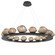 Large Chandeliers Ring/Halo by Hammerton Studio ( 404 | CHB0089-0D-MB-B-CA1-L1 Mesa ) 