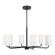 Mid. Chandeliers Glass Up by Generation Lighting ( 1 | GLC1026MBK Rhett ) 