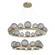 Large Chandeliers Ring/Halo by Hammerton Studio ( 404 | CHB0092-2B-GB-S-CA1-L3 Gaia ) 