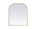 Mirrors Oval/Round by Elegant Lighting ( 173 | MR1B3642BRS Blaire ) 
