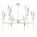 Mid. Chandeliers Glass Up by Hammerton Studio ( 404 | CHB0049-37-BS-RC-001-L3 Aalto ) 