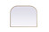 Mirrors Oval/Round by Elegant Lighting ( 173 | MR1B4234BRS Blaire ) 