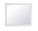 Mirrors Rectangle/Square by Elegant Lighting ( 173 | VM24236WH Aqua ) 