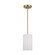 Mini Pendants Glass Down by Generation Lighting ( 1 | GLP1001SB Rhett ) 
