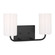 Bathroom Fixtures Two Lights by Generation Lighting ( 1 | GLV1002MBK Rhett ) 