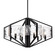 Mid. Chandeliers Glass Down by Golden ( 62 | 3162-6 BLK-HWG Varsha ) 