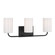 Bathroom Fixtures Three Lights by Generation Lighting ( 1 | GLV1003MBK Rhett ) 